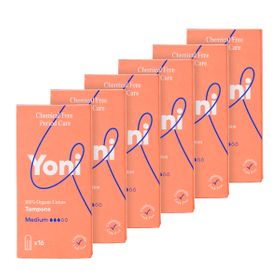 Bio Tampons normal ∙ 100 % Bio-Baumwolle ∙ Vorratspack ∙ Yoni