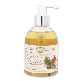 Flüssigseife Kokos-Vanille mit Pumpspender Bio Schafmilch