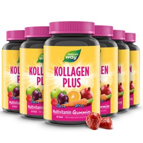 Nature's Way Kollagen Gummibärchen mit Biotin - 255 mg Kollagen Peptide