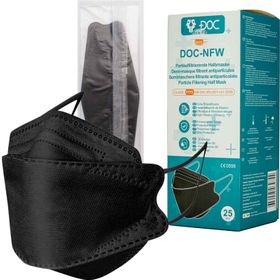 FFP2-Masken DOC NFW schwarz - 25er Box