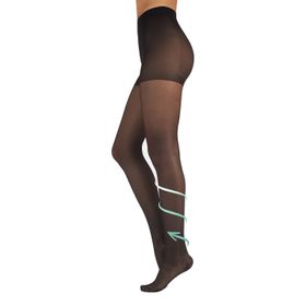 CALZITALY Strumpfhose mittlerer Abgestufter Kompression 10-14 mm/Hg, Strümpfe 70 DEN, Made in Italy