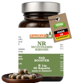 NAD+ | Nicotinamid-Ribosid | NR Kapseln | 500mg Tagesdosis | Canitat M