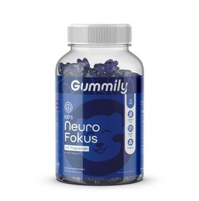 Gummily® Neuro Fokus Hericium Gummibärchen - Mangnesium - Hericium Erinaceus Extrakt  - Lion's mane