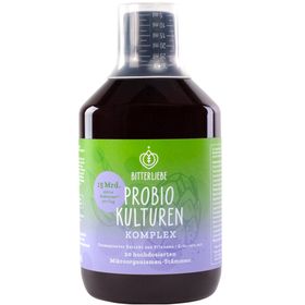 BitterLiebe - Probio Kulturen Komplex - flüssige Darmbakterien mit 15 Milliarden Bakterien