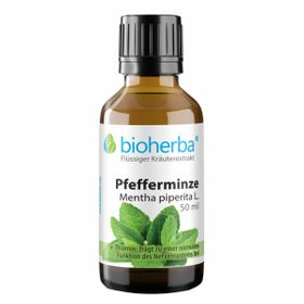 Bioherba Pfefferminze Mentha piperita L. Tropfen Tinktur Extrakt