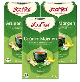 Yogi Tea - Grüner Morgen Bio Grüntee