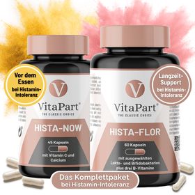 Hista-Now & Hista-Flor – Histaminintoleranz Duo