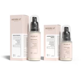 HERBLIZ Serum Power Duo - für strahlende Augen und Gesicht