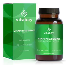 Vitabay Vitamin D3 Depot 5000 I.E.