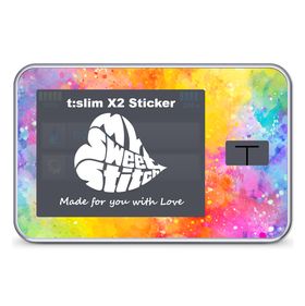 MySweetStitch | Tandem t:slim X2 Sticker | Happy Holi