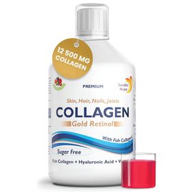 Swedish Nutra® | Collagen Gold Retinol | für Haare, Haut, Nägel & Gelenke