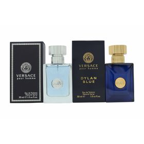 Versace Homme Gift Set  Pour Homme edt +  Dylan Blue edt