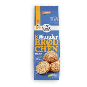 Bauck Mühle Wunderbrödchen Hafer Demeter - glutenfrei