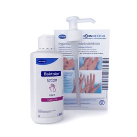 Horn Medical Dosierpumpe mit Öl-in-Wasser Hautpflege Baktolan lotion