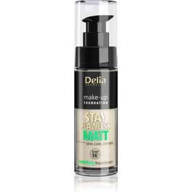 Delia Cosmetics Stay Flawless Mattifying Foundation 16H Nr. 40