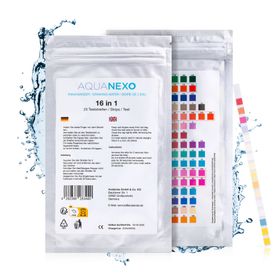 Aquanexo Trinkwasser Teststreifen  50 st. - 16 Werte messbar
