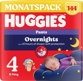 Huggies Overnight Pants Größe 4 9-14 kg Nachtwindeln
