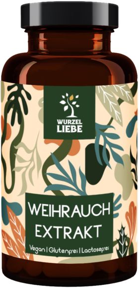 WURZELLIEBE Weihrauch Extrakt Kapseln Hochdosiert – 85% Boswelliasäuren