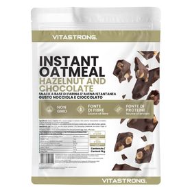 Vitastrong Instant-Haferflocken Haselnuss & Schokolade - 1 kg, proteinreiche Energie