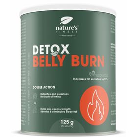 Nature's Finest Detox Belly Burn - Ergänzung zum Entgiftung, Abnehmen und Fettverbrenner