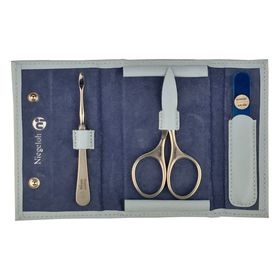 Niegeloh Solingen Etui Modell Baby Manicure-Etui 3 tlg. blau - Made in Solingen