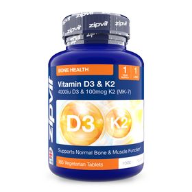 Zipvit Vitamin D3 4000IE & Vitamin K2 MK-7 100µg