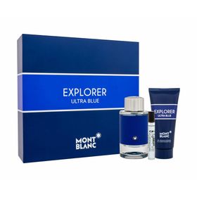 Montblanc explorer ultra blue eau parfum  + gel ducha