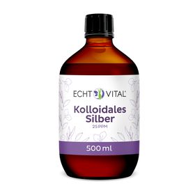 Echt Vital Kolloidales Silber - 25 ppm