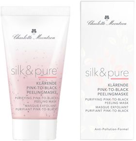 Charlotte Meentzen, Silk & Pure Klärende Pink-to-Black-Peelingmaske
