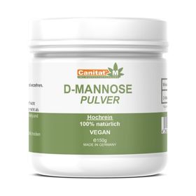 Canitat M | D-Mannose Pulver | 150g Hochreines veganes D-Mannose Pulver
