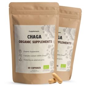 Cupplement - Chaga  500 mg BIO - Kapseln