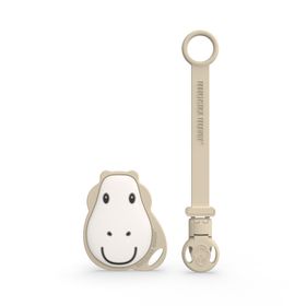 Matchstick Monkey Geschenkset Schnullerclip & flacher Beißring