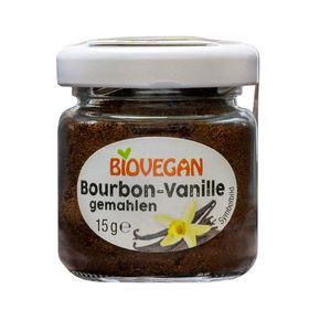 Biovegan - BIO Bourbon Vanille im Glas, gemahlen