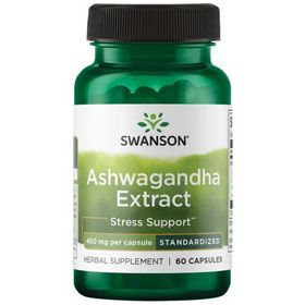 SWANSON Ashwagandha-Extrakt 450 mg 60 Kapseln