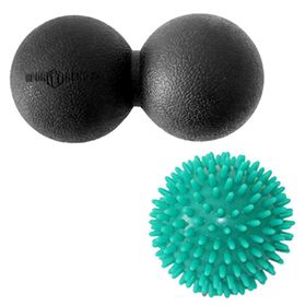 Sporttrend24 ø Lacrosse Duo Faszienball + ø Massageball Iall