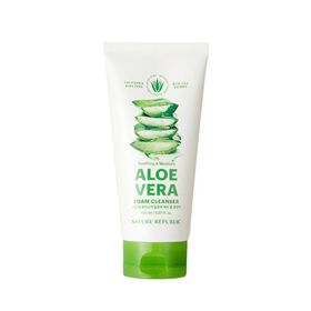 NATURE REPUBLIC Soothing & Moisture Aloe Vera Foam Cleanser - Schaumreiniger