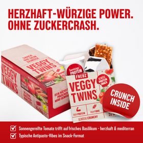 FREDZ VeggyTwins® - Gemüse Proteinsnack