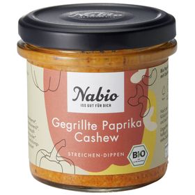Nabio Aufstrich Gegrillte Paprika Cashew Vegan