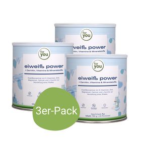 for you Eiweiß Power Pur Dreierpack