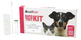 selflab Schnelltest Parasitäre Vektorübertragene Krankheit bei Hunden - Leishmaniose Antigen