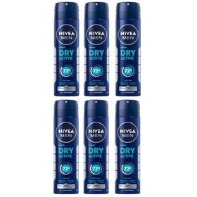 NIVEA Deodorant Men Dry Active Deo Spray
