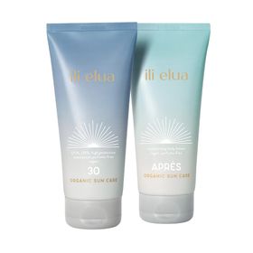 ili elua Set - Mineralische Sonnencreme LSF 30 und After Sun & Body Lotion, sensible Haut