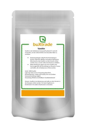buXtrade Vanillin Pulver