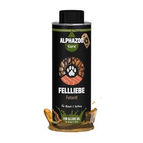 ALPHAZOO Fellliebe Futteröl für Hunde und Katzen