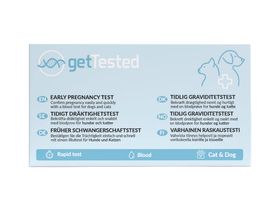 GetTested Früher Schwangerschaftstest für Hunde & Katzen