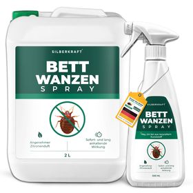 SILBERKRAFT Anti Bettwanzen Spray