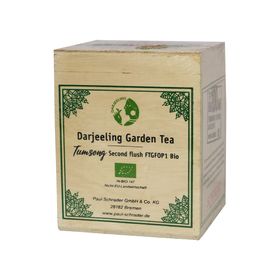 Schrader Schwarzer Tee Darjeeling Second Flush Tumsong Bio