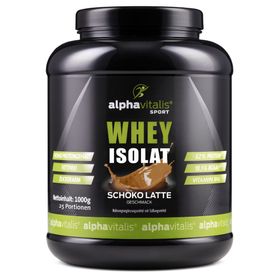 Alphavitalis® Whey Protein Isolat Schoko-Latte