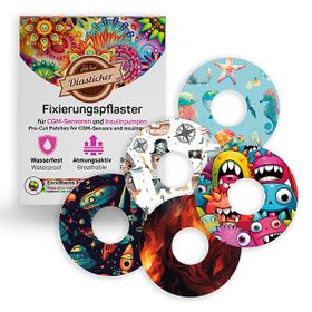 Diasticker® Freestyle Libre 3 / 3 Plus Fixiertapes "Mix-Paket Playtime"