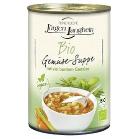 Jürgen Langbein BIO Gemüse-Suppe, vegan